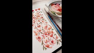 How to Paint Spring Florals | Watercolour Tutorial w/ Sarah Simon