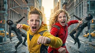 NINJA TEAM UP AGAINST THE EVIL VILLAINS | Ninja Kidz TV