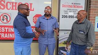 Meet one of the oldest students from Blessed Driving School. At 70 years Baba Njeri can now drive.