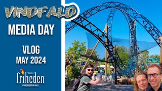 VINDFALD Media Day | Tivoli Friheden Vlog with Villas & Fredrik | May 2024