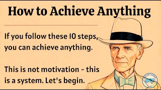 How to Achieve Anything || Learn English Through Motivation 🔥 || Graded Reader || Improve English ✅️