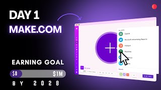 $0 to $1M with AI Automation? Starting Day 1 with Make.com 🔴 Live