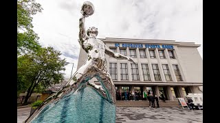 V. Baumanim veltītā pieminekļa atklāšana