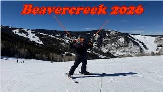 Skiing at Beavercreek during the WORST snow year EVER (4K, POV)