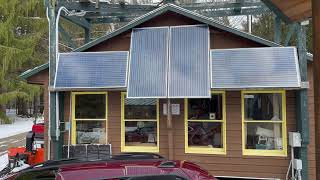 Solar + Storage System Tour for a 1,200 Square Foot Off-Grid House