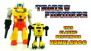 1989 Transformers Classic Pretender BUMBLEBEE
