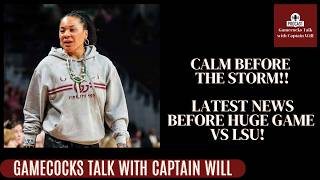 South Carolina Women's Basketball: Calm Before the Storm! Latest News before HUGE game vs LSU!