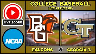 🔴 LIVE: Bowling Green vs Georgia Tech | NCAA College Baseball Scoreboard | Feb 14 | Opening Weekend