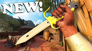 The new BANANA MELEE WEAPON is actually REAL unlike the BAYONET 🍌