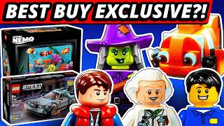 LEGO NEWS! Best Buy EXCLUSIVE?! 2026 Back to the Future! $480 Aquarium?! Finding Nemo?
