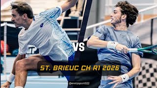 Saint-Brieuc Challenger 2026 R1: Matteo Martineau [WC] vs. Antoine Ghibaudo [Q] Condensed Match