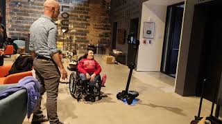 Taking Lisbot the Robot Out For a Spin at The Voxel in Baltimore