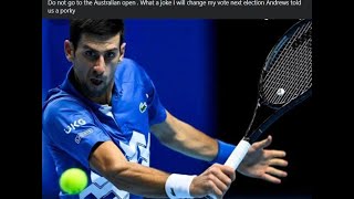Tennis - Some of my favourite things - Julie Andrews - Novak Djokovic