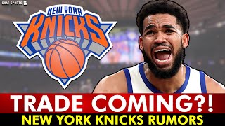 🚨BOMBSHELL REPORT🚨 Knicks SHOPPING Karl Anthony Towns! Knicks Trade Rumors Are HOT