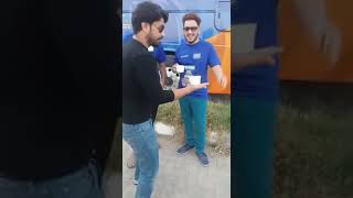 kashanAlam Singing a Karachi kings National Song with his couligues Between Sindh Tour