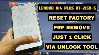 LENOVO K14 Plus XT-2159-5 Factory Reset , FRP Remove Just 1 Click Via Unlock Tool
