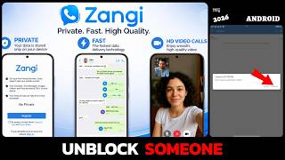 How to Unblock Someone on Zangi on Android Tablet (2026) | Remove Contacts from Block List