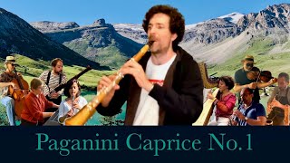 PAGANINI 1st Caprice | Nicolas BALDEYROU and friends !