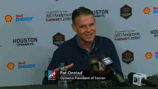 Dynamo President of Soccer - Pat Onstad - Press Conference Jan 13 2025