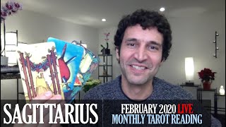SAGITTARIUS February 2020 Live Extended Monthly Intuitive Tarot Reading by Nicholas Ashbaugh
