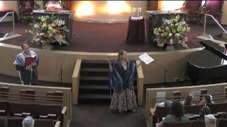 Cantor Shira Lissek sings Shiru Ladonai