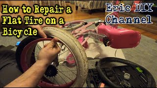 How To Repair A Flat Tire on a Bicycle