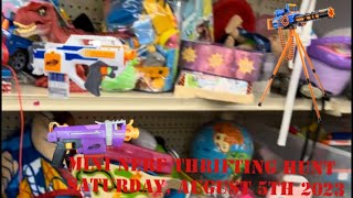 Mini Nerf Thrift Hunt, August 5th 2023