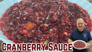 Cranberry Sauce - A Traditional Holiday Dish! 