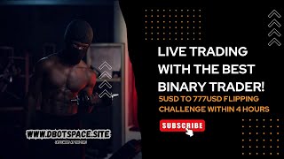 $5 TO $777 CHALLENGE IN 4-HOUR STEP BY STEP SMALL ACCOUNT FLIPPING APPROACH🔥💰| WWW.DBOTSPACE.SITE