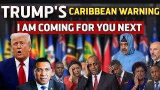 Trump Warning | Caribbean Leaders I Can Take You Out of Power