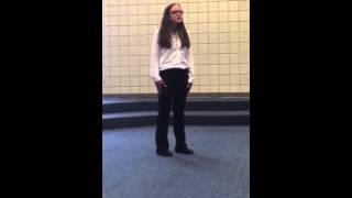 Layla's very first performance