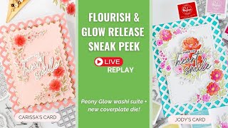 Live with Carissa & Jody 💫🌸 "Flourish & Glow" Release Sneak Peek!