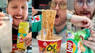 Rating Everything I Ate at 7-Eleven in Thailand Day 1-10