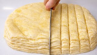 How simple! We spent years trying to make this. Airy, flaky cakes.