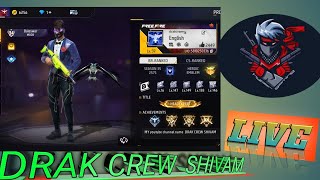 English Free Fire MAX : 👍 Good stream | Playing Squad | Streaming with Turnip