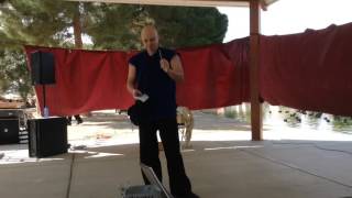 Disgusting human blockhead stunt at the lv renaissance faire by Scott Xavier