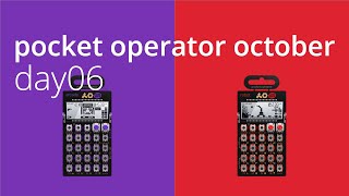 pocket operator october / day06