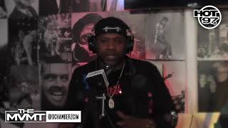 D.Chamberz interview on @hot97  with @SoDrewski