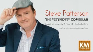 Comedian Steve Patterson | Speaker Reel (2025) | www.kmprod.com
