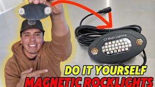 Magnetic Rocklights | How To Make Them For Cheap!