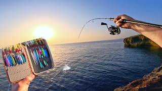 CATCHING GOLD ON THE SURFACE WITH MICRO JIGS!