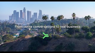 From polite conversations to real business