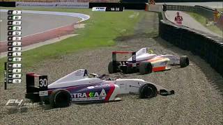 French Formula 4 Nogaro Muth and Herrero Collide