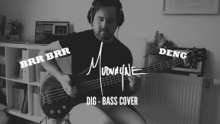MUDVAYNE - Dig (Bass Cover)
