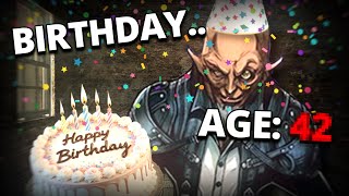 ITS MY BIRTHDAY UNFORTUNATELY
