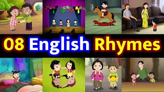 08 English Rhymes ● Kids Animation Poem ● Song For Children