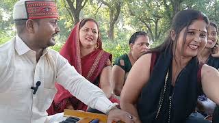 चंदा भौजी का लाइव सॉन्ग जेपी कोटेदार में सास मोरी बिनये ससुर बिनवावे#K C 