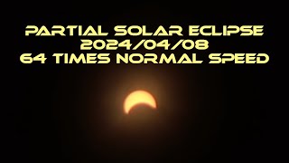 Partial Solar Eclipse 2024/04/08 x64