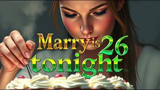 Mary is 26 tonight - Rock music