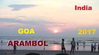 INDIA GOA ARAMBOL NOVEMBER 2017